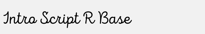 Intro Script R Base
